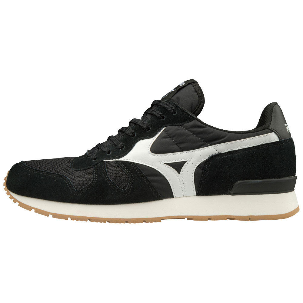 Panske Tenisky Mizuno ML87 Čierne/Biele Vypredaj MJBD83029